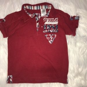 Guess boys 18-24 months stylish short sleeve shirt